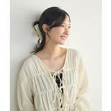 リボンペプラムギャザーBL | RETRO GIRL | 詳細画像12 