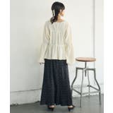 リボンペプラムギャザーBL | RETRO GIRL | 詳細画像15 