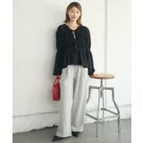 リボンペプラムギャザーBL | RETRO GIRL | 詳細画像21 