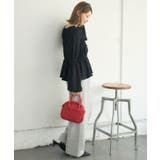 リボンペプラムギャザーBL | RETRO GIRL | 詳細画像22 