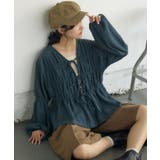 リボンペプラムギャザーBL | RETRO GIRL | 詳細画像29 