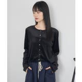 ベロア金釦カーデ | RETRO GIRL | 詳細画像16 