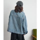 コーデュロイ衿デニムGジャン | RETRO GIRL | 詳細画像12