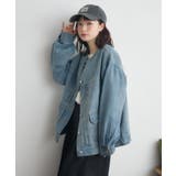 コーデュロイ衿デニムGジャン | RETRO GIRL | 詳細画像16