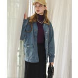 コーデュロイ衿デニムGジャン | RETRO GIRL | 詳細画像21