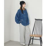 コーデュロイ衿デニムGジャン | RETRO GIRL | 詳細画像24