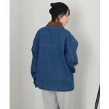 コーデュロイ衿デニムGジャン | RETRO GIRL | 詳細画像29