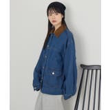 コーデュロイ衿デニムGジャン | RETRO GIRL | 詳細画像30