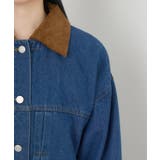 コーデュロイ衿デニムGジャン | RETRO GIRL | 詳細画像32