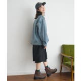 コーデュロイ衿デニムGジャン | RETRO GIRL | 詳細画像6