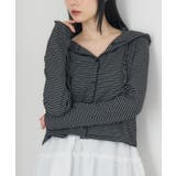 フード付CTカーデ | RETRO GIRL | 詳細画像1