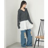 フード付CTカーデ | RETRO GIRL | 詳細画像4