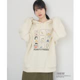 WHT4 | PEANUTSフーディパーカー | RETRO GIRL