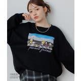 BLK1 | PEANUTSトレーナー | RETRO GIRL