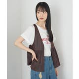 ショートギャザーベスト | RETRO GIRL | 詳細画像23 