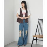 ショートギャザーベスト | RETRO GIRL | 詳細画像33