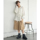 ストライプウエストリボンシャツ | RETRO GIRL | 詳細画像13