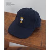 BLU0 | PEANUTS刺繍キャップ | RETRO GIRL