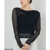 BLK1 | ドレープレースCT | RETRO GIRL