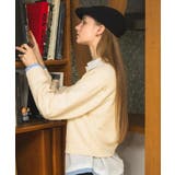 モール金釦カーデ | RETRO GIRL | 詳細画像4 