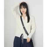 2wayリブNTチビ釦カーデ | RETRO GIRL | 詳細画像6 