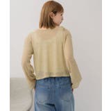 【前後2way】肩スリットメランジカーデ | RETRO GIRL | 詳細画像11