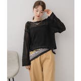 【前後2way】肩スリットメランジカーデ | RETRO GIRL | 詳細画像17