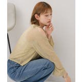 【前後2way】肩スリットメランジカーデ | RETRO GIRL | 詳細画像4