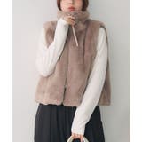 ファーショートベスト | RETRO GIRL | 詳細画像1