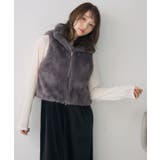 ファーショートベスト | RETRO GIRL | 詳細画像15