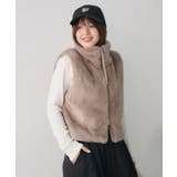 ファーショートベスト | RETRO GIRL | 詳細画像7
