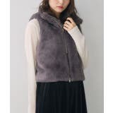 GRY2 | ファーショートベスト | RETRO GIRL