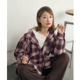 チェックフーディーBIGSH | RETRO GIRL | 詳細画像18 