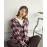 チェックフーディーBIGSH | RETRO GIRL | 詳細画像19 