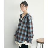 チェックフーディーBIGSH | RETRO GIRL | 詳細画像37 