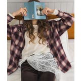 チェックフーディーBIGSH | RETRO GIRL | 詳細画像4 