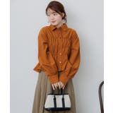 コーデュロイギャザーシャツ | RETRO GIRL | 詳細画像14