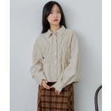 コーデュロイギャザーシャツ | RETRO GIRL | 詳細画像6