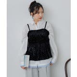 ベロア2WAYフリルビスチェ | RETRO GIRL | 詳細画像17