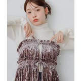 ベロア2WAYフリルビスチェ | RETRO GIRL | 詳細画像22