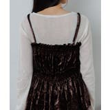 ベロア2WAYフリルビスチェ | RETRO GIRL | 詳細画像34