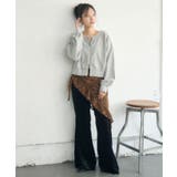 【セットアップ対応】WZIPスウェット | RETRO GIRL | 詳細画像8 