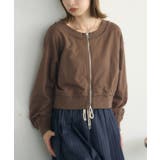 BRN0 | 【セットアップ対応】WZIPスウェット | RETRO GIRL