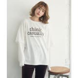 レイヤード風ロンTEE | RETRO GIRL | 詳細画像20 
