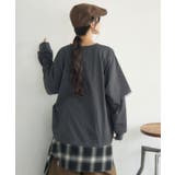 レイヤード風ロンTEE | RETRO GIRL | 詳細画像32 