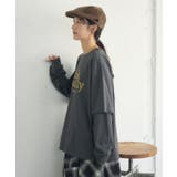 レイヤード風ロンTEE | RETRO GIRL | 詳細画像33 