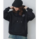 BLK1 | BIGフーディトレーナー | RETRO GIRL