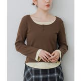 BRN0 | レイヤード風テレコCT | RETRO GIRL