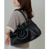 BLK1 | ギャザー2WAYBAG | RETRO GIRL