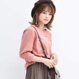 ダークピンク | ○RETRO GIRL○ messageロゴTee | RETRO GIRL